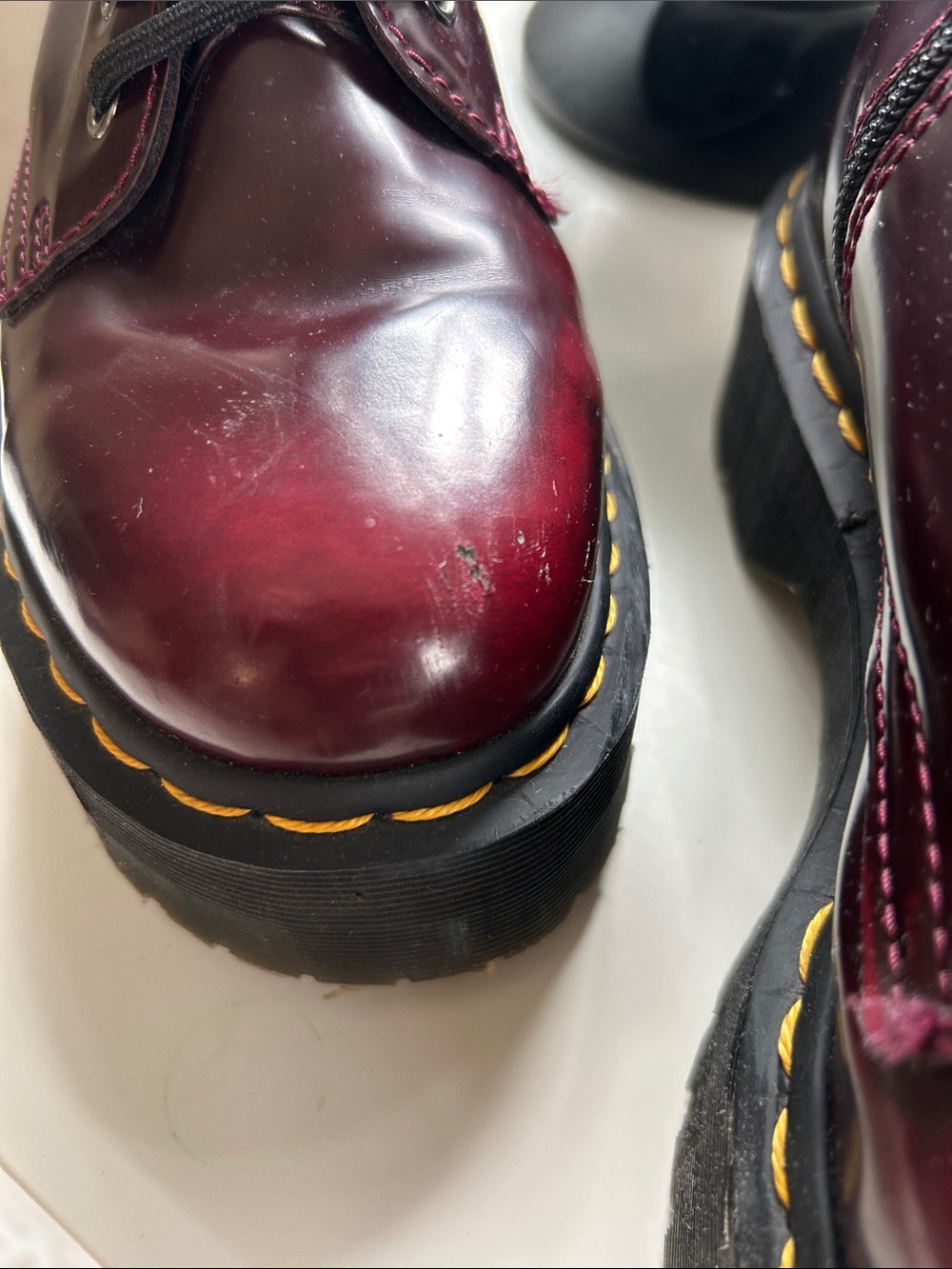 🔥 STUNNING DR. MARTENS VEGAN JADON II PLATFORM BOOTS 🔥 - Picture 6 of 10